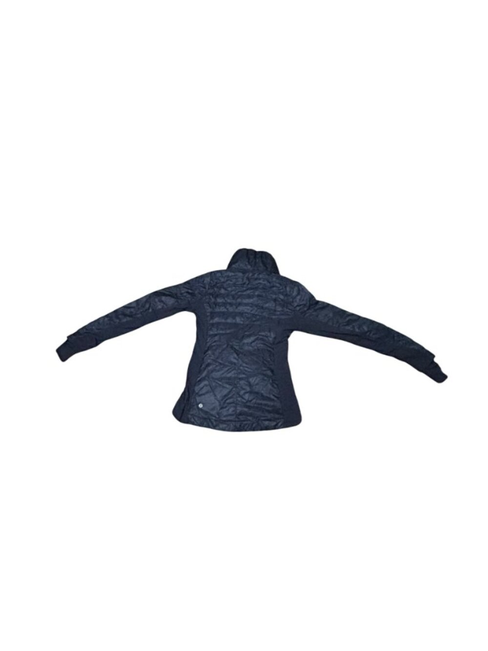 Lululemon Women’s Quilted Half-Zip Jacket Navy Blue - Picture 5 of 5